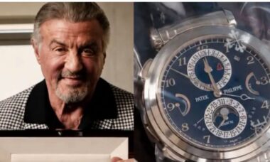 Deu ruim! Stallone vende relógio de R$ 30 milhões e pode ter sido riscado da lista VIP da Patek Philippe