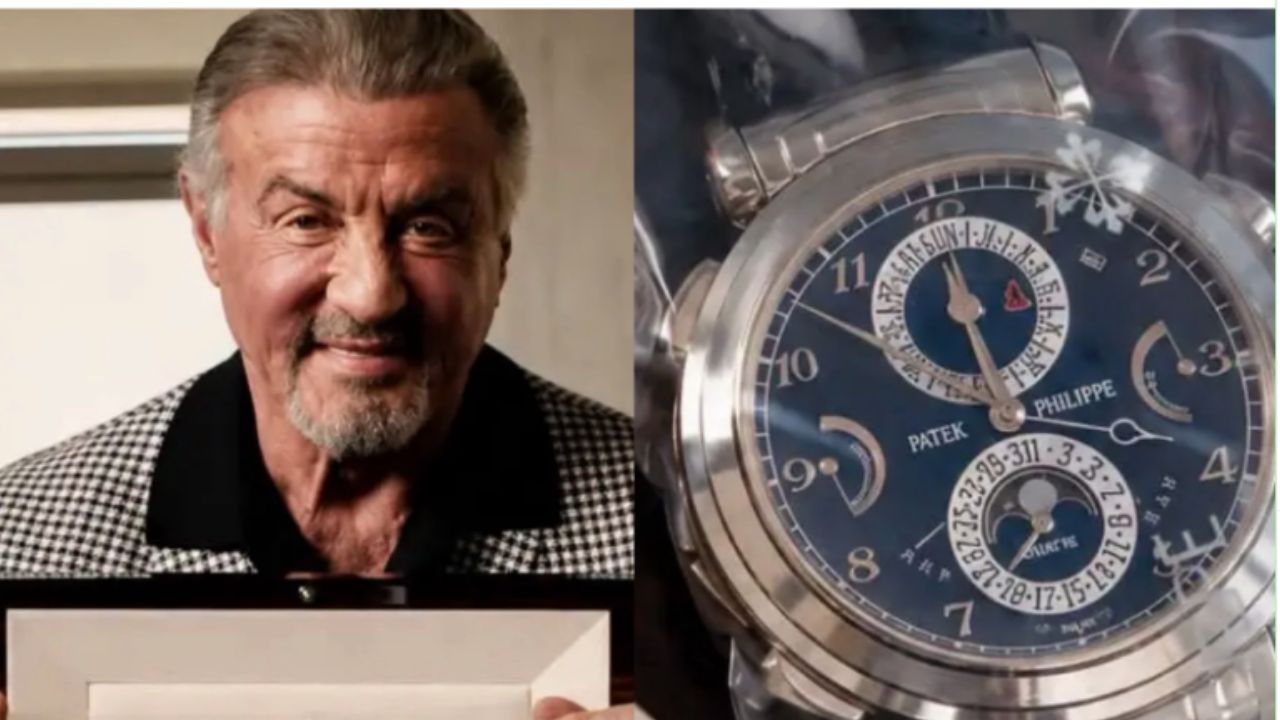 Deu ruim! Stallone vende relógio de R$ 30 milhões e pode ter sido riscado da lista VIP da Patek Philippe