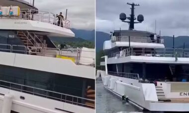 Neymar compra superiate de R$ 120 milhões: conheça o "Enejota", embarcação de luxo com heliponto e seis suítes