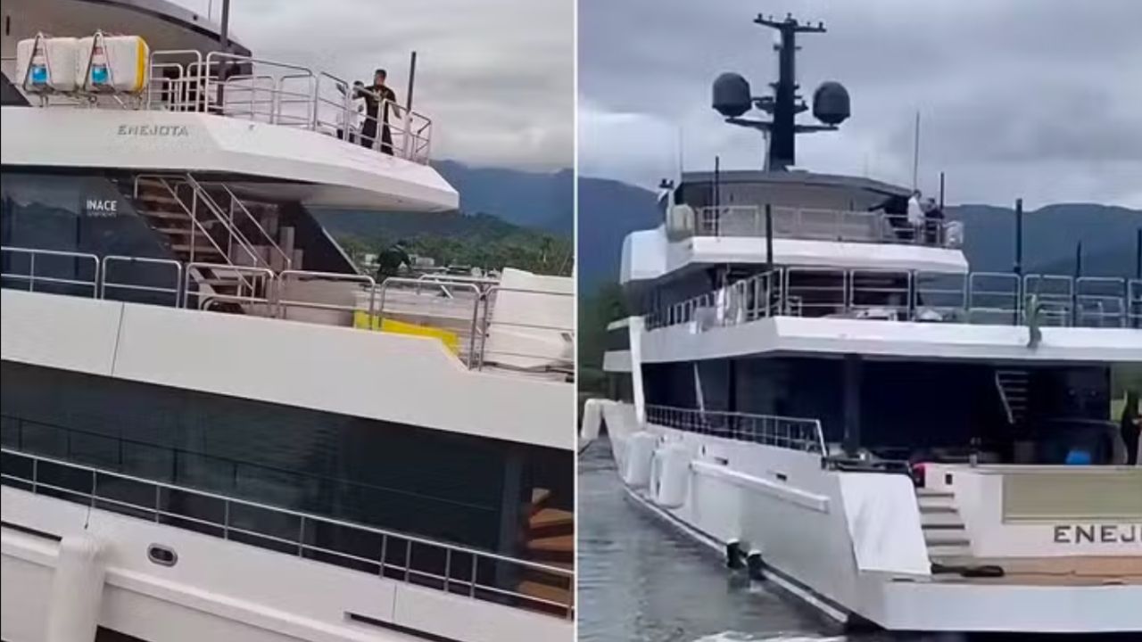 Neymar compra superiate de R$ 120 milhões: conheça o "Enejota", embarcação de luxo com heliponto e seis suítes