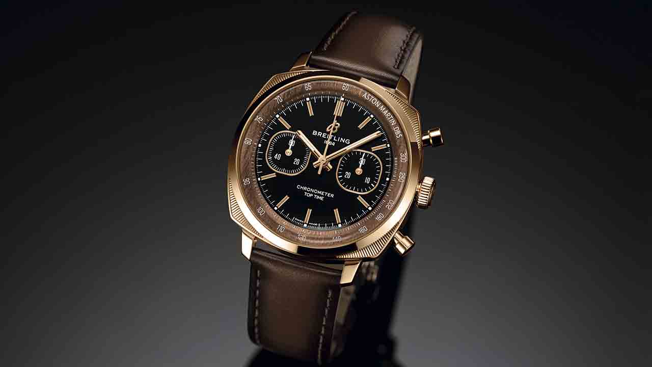 Top Time B01 Chronograph 41 Tribute to Aston Martin DB5. Photo : Aston Martin