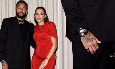 Neymar chama atenção com relógio de R$ 2 milhões em leilão beneficente; modelo é inspirado em clássico do cinema