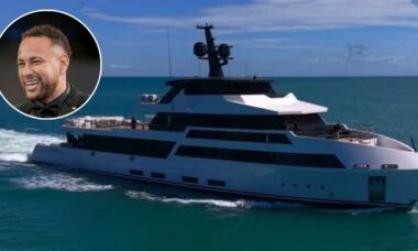 Por dentro do iate de R$ 120 milhões de Neymar