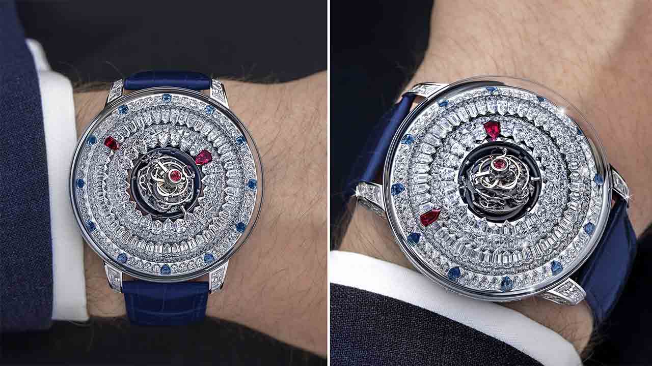 Mystery Triple Axis Flying Tourbillon. Photo : Jacob & Co