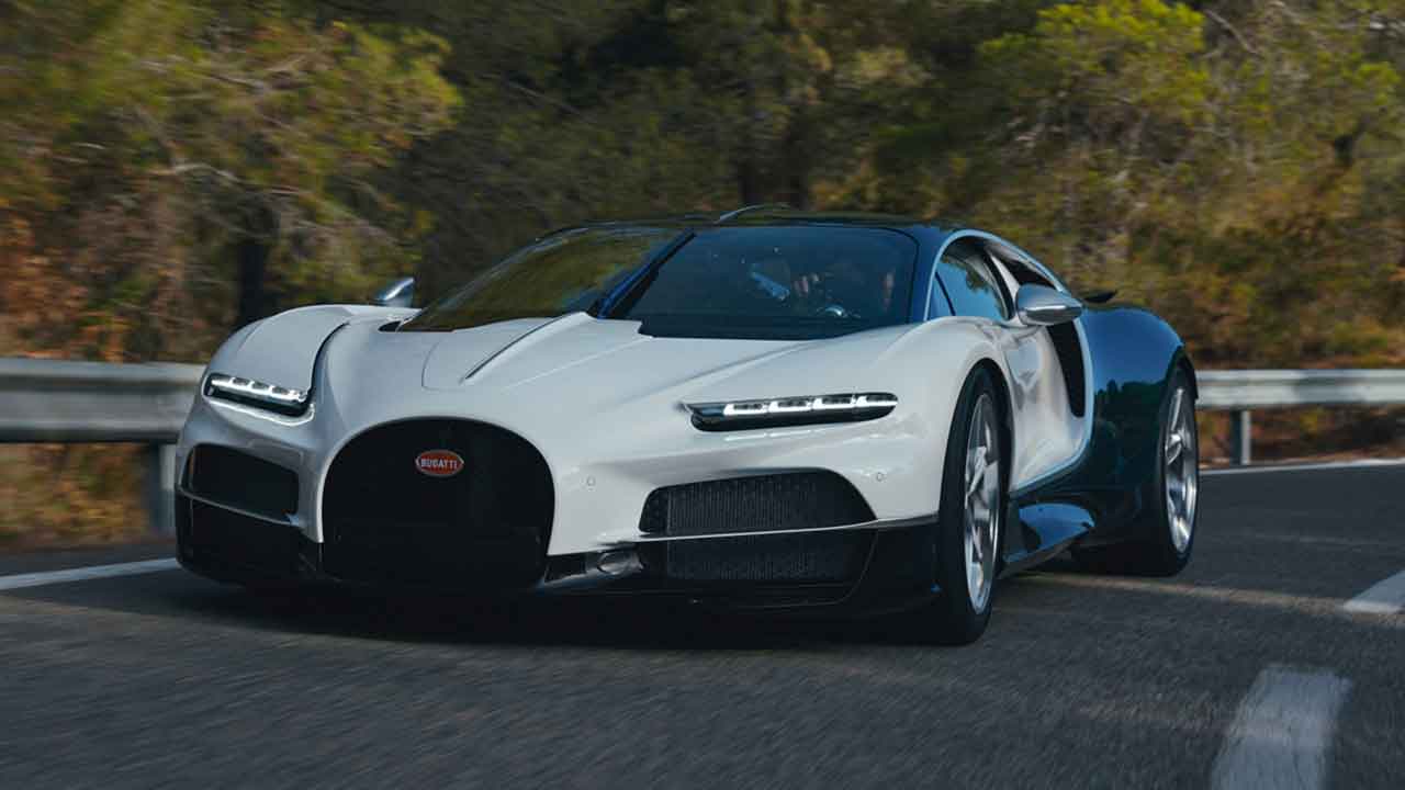 Bugatti reveals how it created the Tourbillon V16 sound. Photo: Bugatti