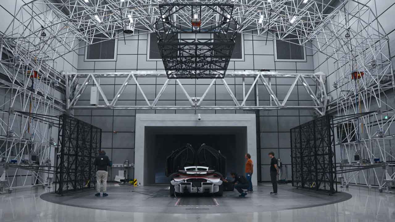 Bugatti reveals how it created the Tourbillon V16 sound. Photo: Bugatti