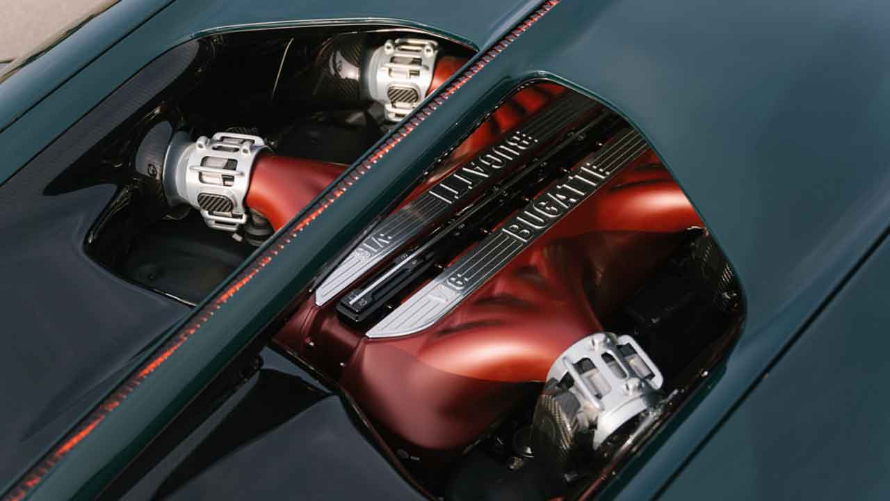 Bugatti reveals how it created the Tourbillon V16 sound. Photo: Bugatti