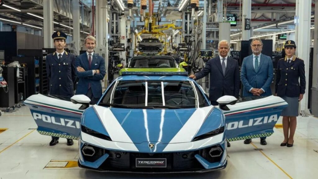 Itália ganha Lamborghini de 920 cv como viatura — mas ela não vai perseguir criminosos
