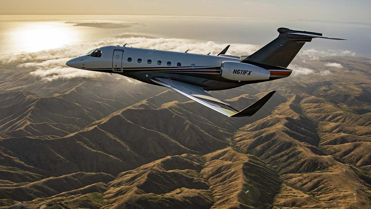 Praetor 600E. Photo : Embraer 